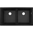 Мойка для кухни Hansgrohe S51 S510-U770 43434170 82 см черный графит, фото 1