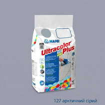 Заполнитель для швов Mapei Ultracolor PLUS 127 арктический серый 2кг, фото №1