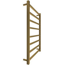 Полотенцесушитель водяной Маріо Токио 800х530/500, золото сатин, фото №4