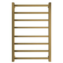 Полотенцесушитель водяной Маріо Токио 800х530/500, золото сатин, фото №5