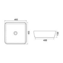 Тумба подвесная Аква Родос Ostin белый мат со столешницей черный мрамор 100 см и раковиной One 46 см, фото №2