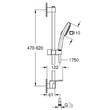 Душевой набор Grohe Tempesta Cube 110 26907003 2 режима струи, фото 4