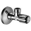 Вентиль кутовий Hansgrohe 51308000 з сіткою-фільтром, хром, фото 1