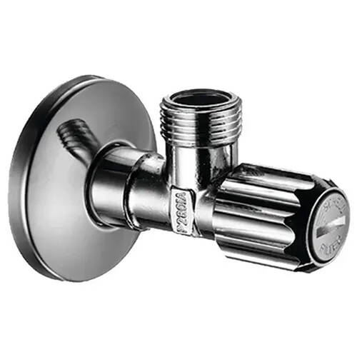 Вентиль кутовий Hansgrohe 51308000 з сіткою-фільтром, хром, фото 1
