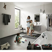 Тримач для рушників Hansgrohe AddStoris 41743000 подвійний, фото №4