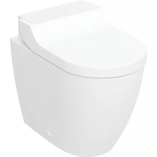 Унітаз-біде підлоговий Geberit AquaClean Tuma Comfort 146.310.11.1 безобідковий з сидінням Soft-close, фото 1