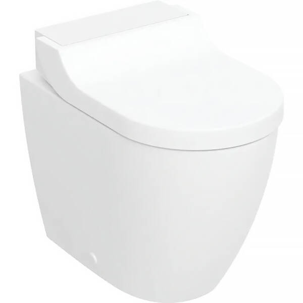 Унітаз-біде підлоговий Geberit AquaClean Tuma Comfort 146.310.11.1 безобідковий з сидінням Soft-close, фото 1
