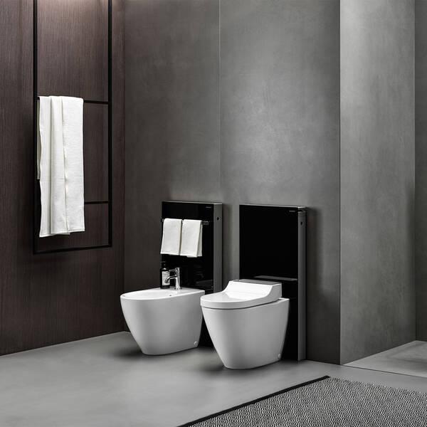 Унітаз-біде підлоговий Geberit AquaClean Tuma Comfort 146.310.FW.1 безобідковий з сидінням Soft-close, фото 6