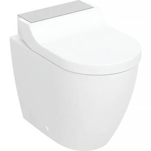 Унітаз-біде підлоговий Geberit AquaClean Tuma Comfort 146.310.FW.1 безобідковий з сидінням Soft-close, фото 1