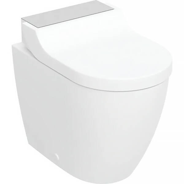 Унітаз-біде підлоговий Geberit AquaClean Tuma Comfort 146.310.FW.1 безобідковий з сидінням Soft-close, фото 1