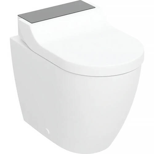 Унітаз-біде підлоговий Geberit AquaClean Tuma Comfort 146.310.SJ.1 безобідковий з сидінням Soft-close, фото 1