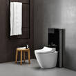 Унітаз-біде підлоговий Geberit AquaClean Tuma Comfort 146.310.SJ.1 безобідковий з сидінням Soft-close, фото 6