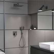Змішувач прихованого монтажу для душу Grohe Eurocube 24061AL0 графіт темний, фото №5