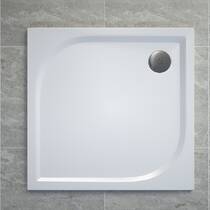 Душевой поддон Ronal Tracy WAQ100004 100х100х3 см квадратный, фото №3