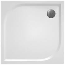 Душевой поддон Ronal Tracy WAQ100004 100х100х3 см квадратный, фото №2