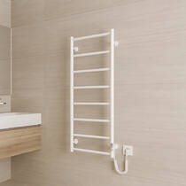 Рушникосушарка електрична Mario Класік F НР-I 1090х430/75 TR K 1100х420 мм білий мат 95 Вт, фото №6