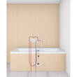 Сифон для ванни Grohe Talentofill 28991000 з наповненням через перелив, фото 5