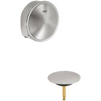 Накладка на сифон для ванны Grohe Talentofill 19952DC0 суперсталь, фото №1