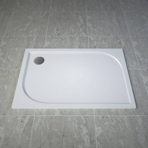 Душовий піддон Ronal Tracy WAA9012004 90х120х3 см прямокутний, фото 3