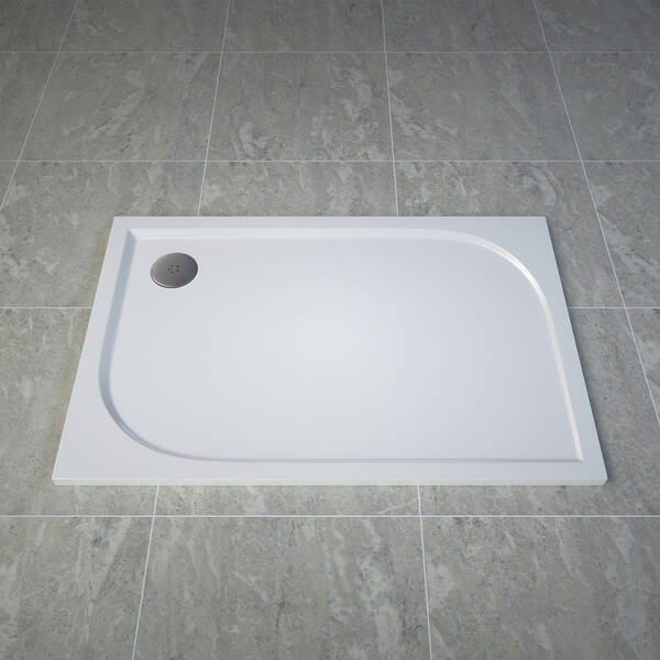 Душовий піддон Ronal Tracy WAA9012004 90х120х3 см прямокутний, фото 3