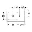 Раковина Geberit iCon Light 501.832.00.1 53 см білий глянець, фото 2