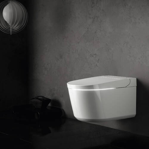 Унітаз-біде підвісний Grohe Sensia Pro 36508SH0  для змивних бачків прихованого монтажу, фото 13