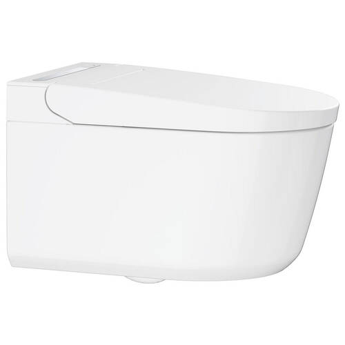 Унітаз-біде підвісний Grohe Sensia Pro 36508SH0  для змивних бачків прихованого монтажу, фото 7