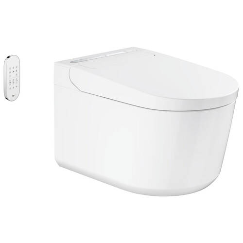 Унітаз-біде підвісний Grohe Sensia Pro 36508SH0  для змивних бачків прихованого монтажу, фото 9