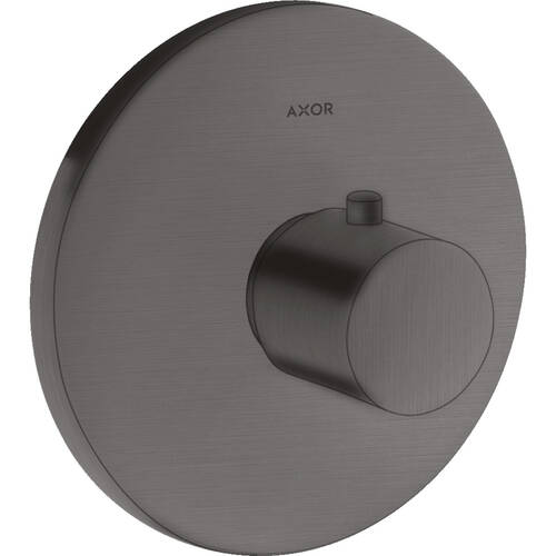 Смеситель скрытого монтажа для душа Axor 38715340 с термостатом, черный хром матовый, фото 1