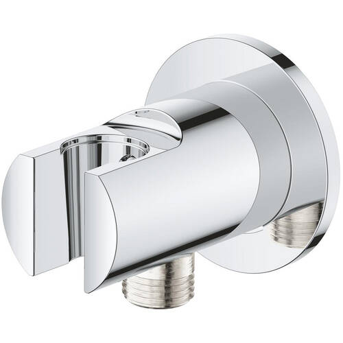Шланговое подключение Grohe Tempesta 28628001 с держателем для душа, фото 3