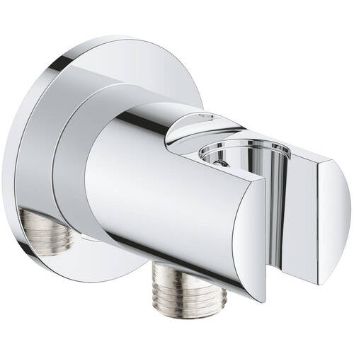 Шланговое подключение Grohe Tempesta 28628001 с держателем для душа, фото 1