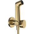 Гигиенический душ Hansgrohe Bidette 1jet S 29232990 золото полированный, фото 1