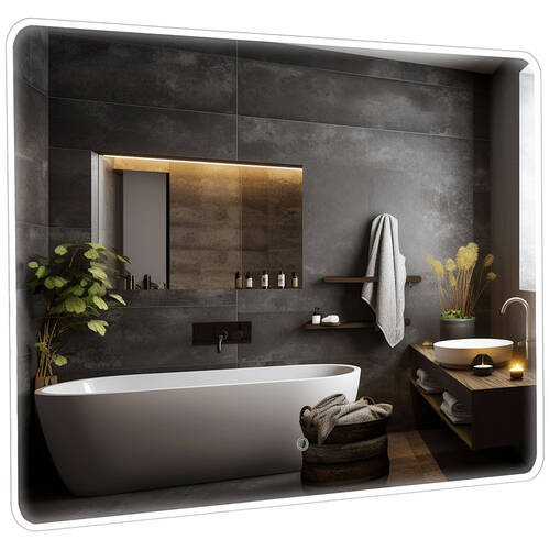 Дзеркало Аква Родос Moon 22786 з LED-підсвічуванням 1000х700 мм, фото 3