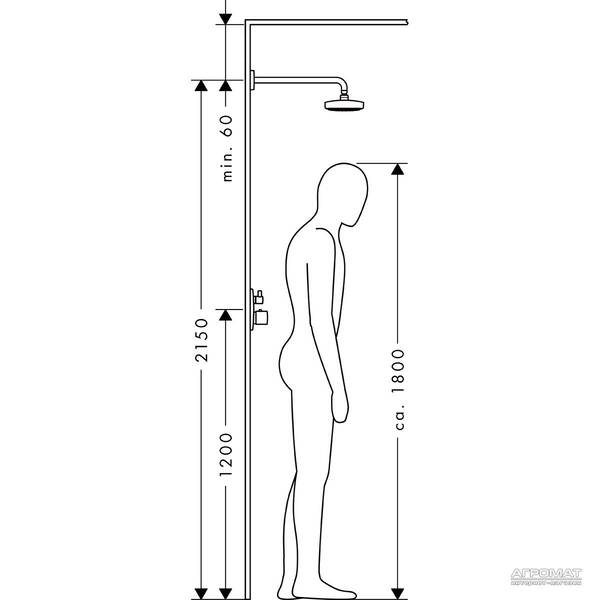 Верхній душ Hansgrohe Raindance Select E 27385400, фото 2