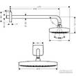 Верхній душ Hansgrohe Raindance Select E 27385400, фото 3