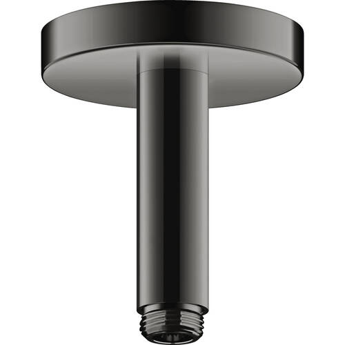 Тримач верхнього душу Axor ShowerSolutions 26432330 стельовий, хром чорний полірований, фото 1
