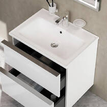 Тумба с раковиной AM.PM X-Joy MTA-FHX0652WG-WCC0652WG подвесная 65 см, белый глянец, фото №7