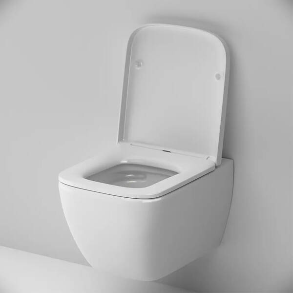 Унітаз підвісний AM.PM  Gem FlashClean C901701SC безобідковий білий, фото 5