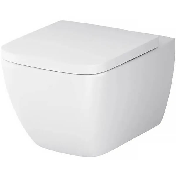 Унітаз підвісний AM.PM  Gem FlashClean C901701SC безобідковий білий, фото 1