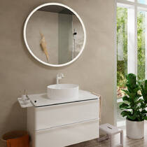 Смеситель для раковины Hansgrohe Tecturis S CoolStart EcoSmart+ 73372700, белый матовый, фото №3