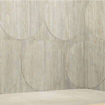 Декор-панно Italgraniti I Travertini TR05DRD Trav.Grigio Vein C.Dec.Radio 3D 120x120 см, фото №5
