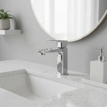 Змішувач для раковини Grohe Cubeo 1017570000 M-розмір, хром, фото №1