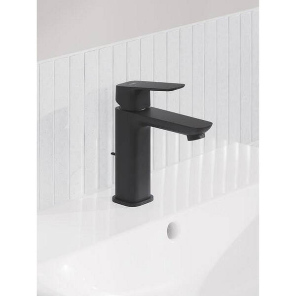 Змішувач для раковини Grohe Cubeo 1017572430 M-розмір, чорний матовий, фото 6