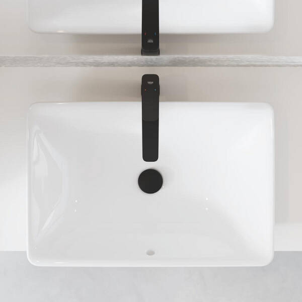 Змішувач для раковини Grohe Cubeo 1017292430 XL-розмір, чорний матовий, фото 6