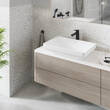 Змішувач для раковини Grohe Cubeo 1017292430 XL-розмір, чорний матовий, фото 5