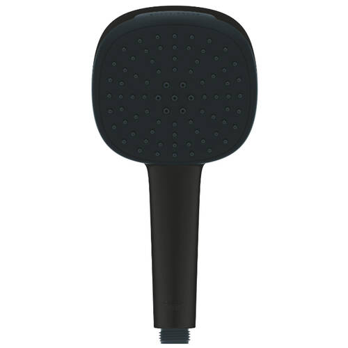 Смеситель для ванны Grohe Cubeo 1018142430 с душевым набором, черный матовый, фото 5