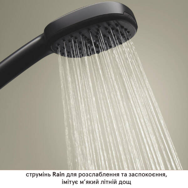 Смеситель для ванны Grohe Cubeo 1018142430 с душевым набором, черный матовый, фото 11