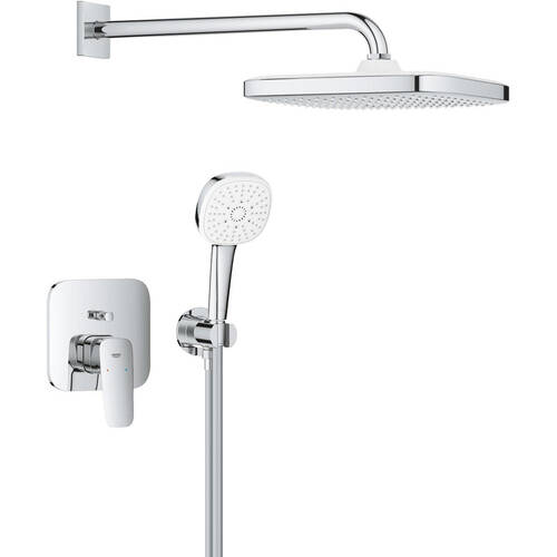 Душова система прихованого монтажу Grohe Cubeo 1053360000 хром, фото 1