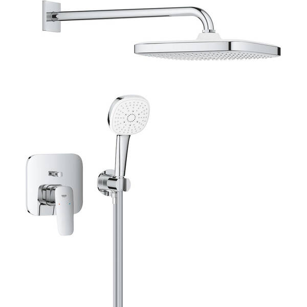 Душова система прихованого монтажу Grohe Cubeo 1053360000 хром, фото 1