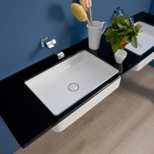 Раковина Flaminia Miniwash MW60SP 60 см белый матовый, фото 3